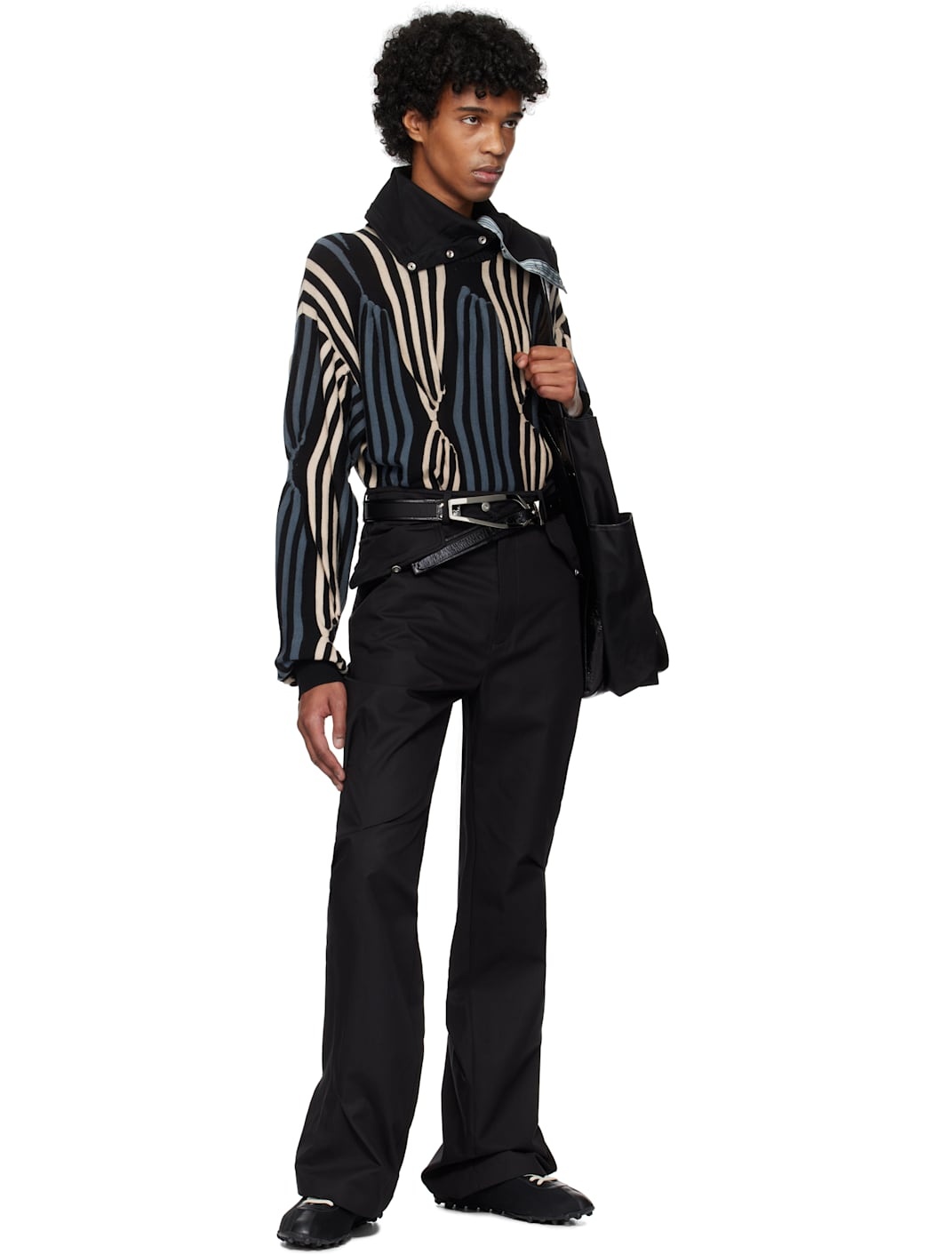 Black Alec K-Dart Trousers - 5