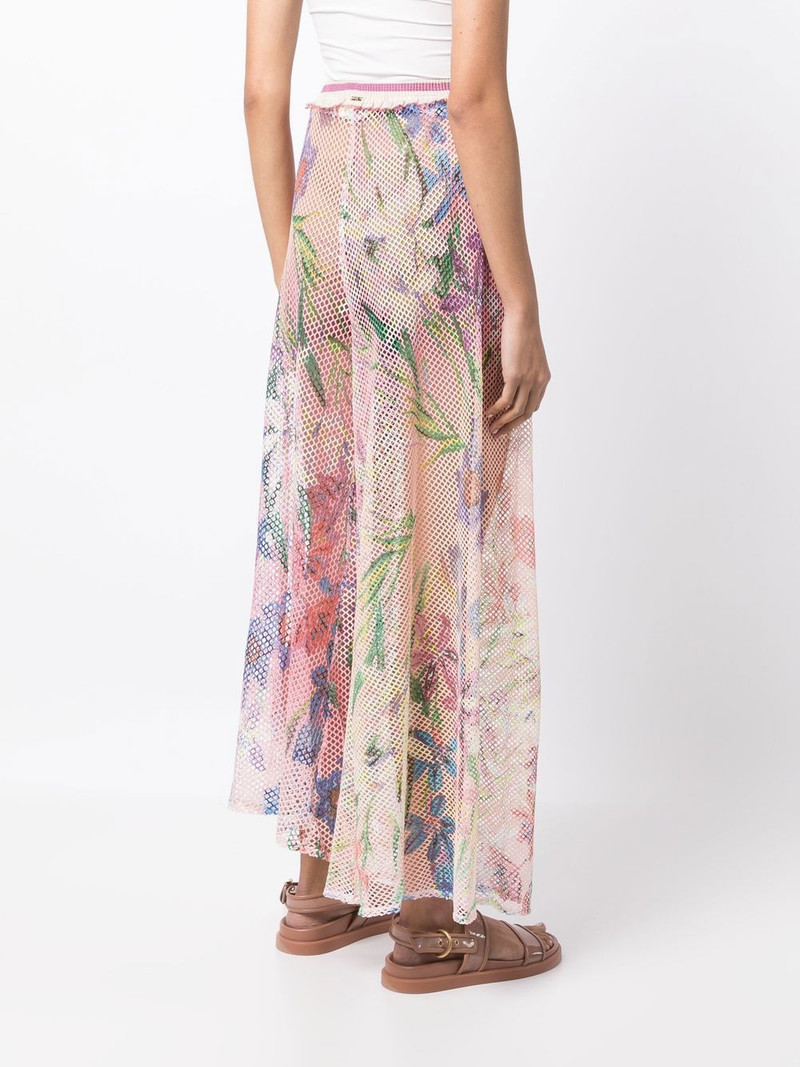 Iris mesh-panel trousers 4