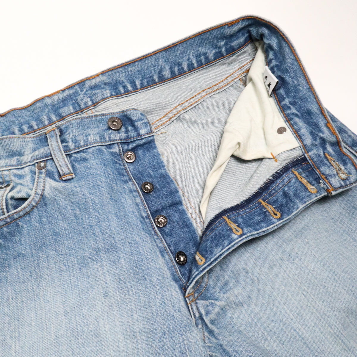 CS-100xv Classic Straight Indigo Selvedge Vintage Wash - 7