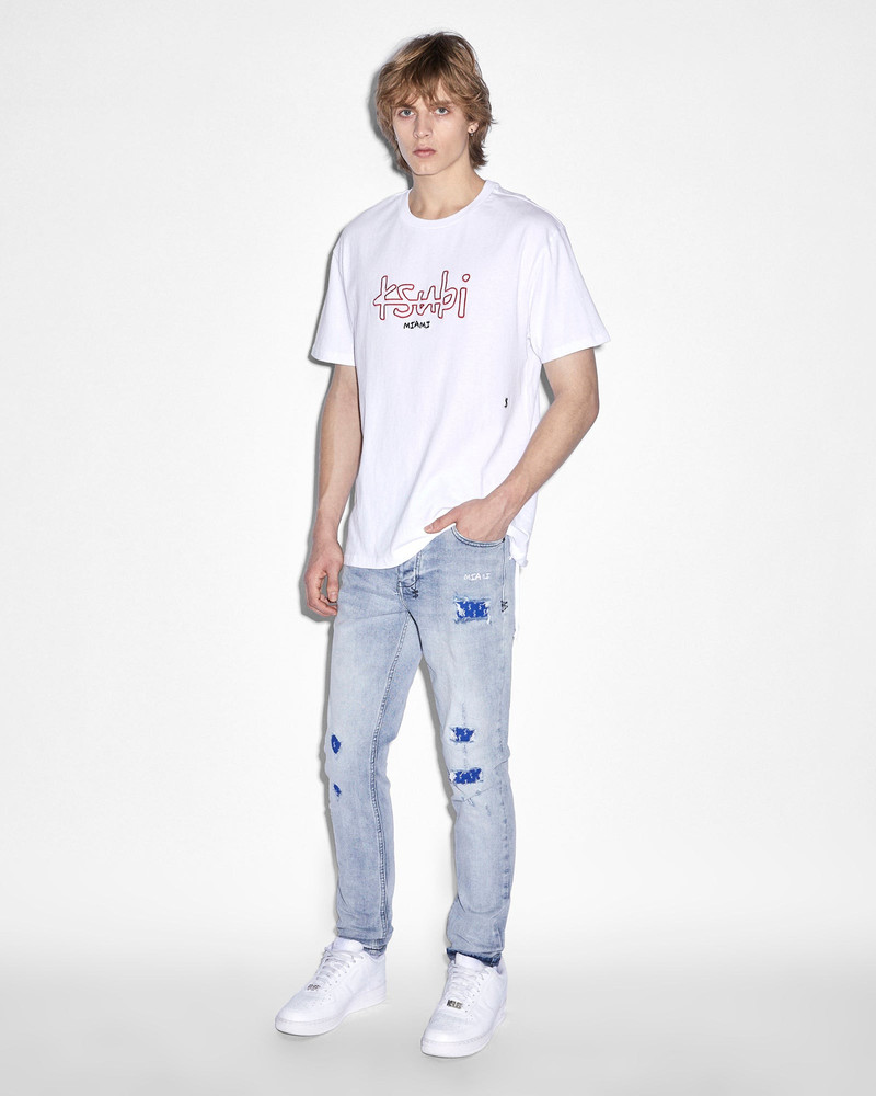 Ksubi MIAMI 4X4 BIGGIE SS TEE TRU WHITE outlook