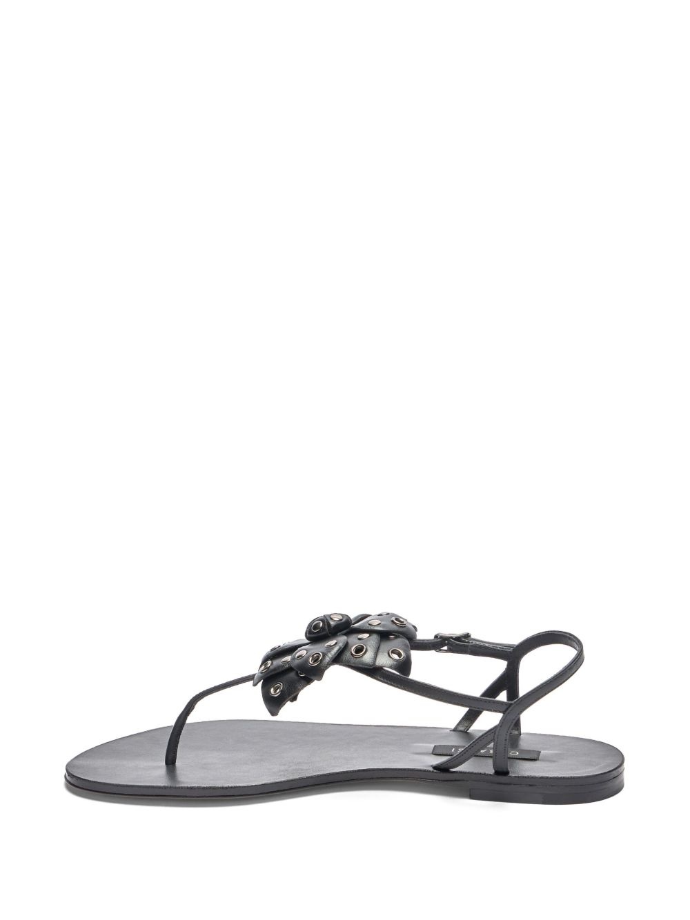 stud-embellished flat sandals - 4