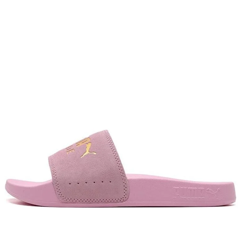 PUMA Leadcat 2.0 Suede Slides 'Pink Gold' 398678-05 - 1