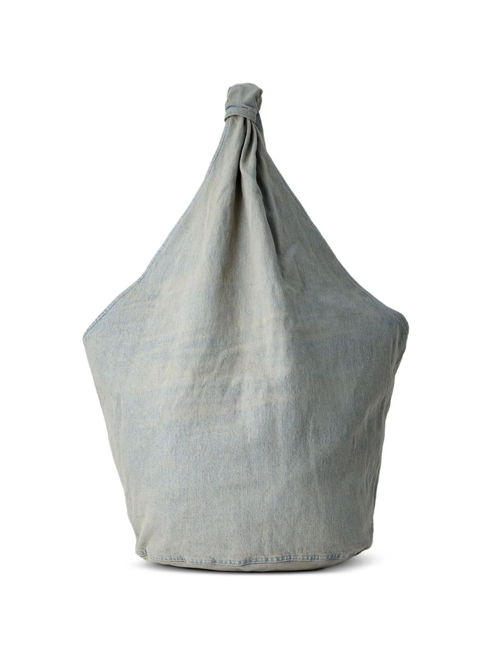 Drip knotted tote bag - 1