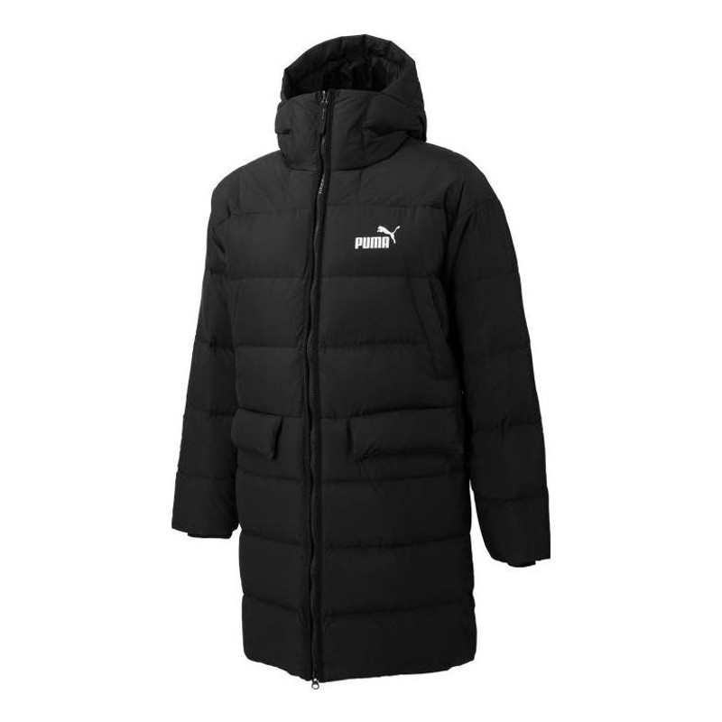 PUMA Winter Jacket Down Coat 'Black' 672437-01 - 1