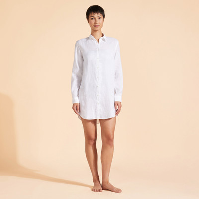 Vilebrequin Women Linen Shirt Dress Solid outlook