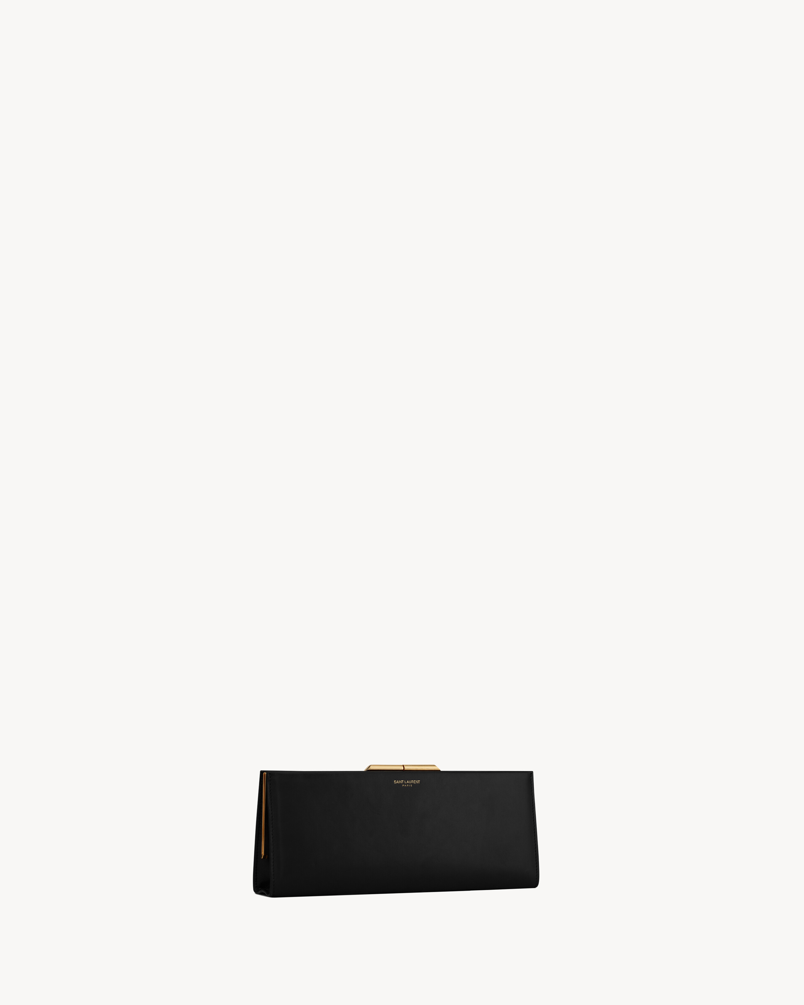 MIDNIGHT SMALL CLUTCH IN SMOOTH LEATHER - 5