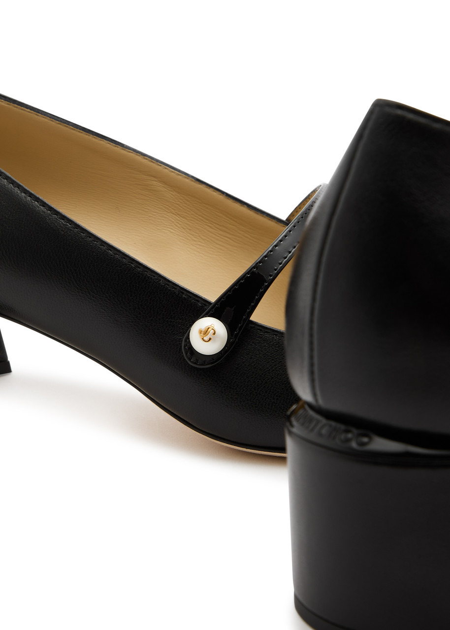 Jimmy Choo Elisa 45 Leather Pumps - 4