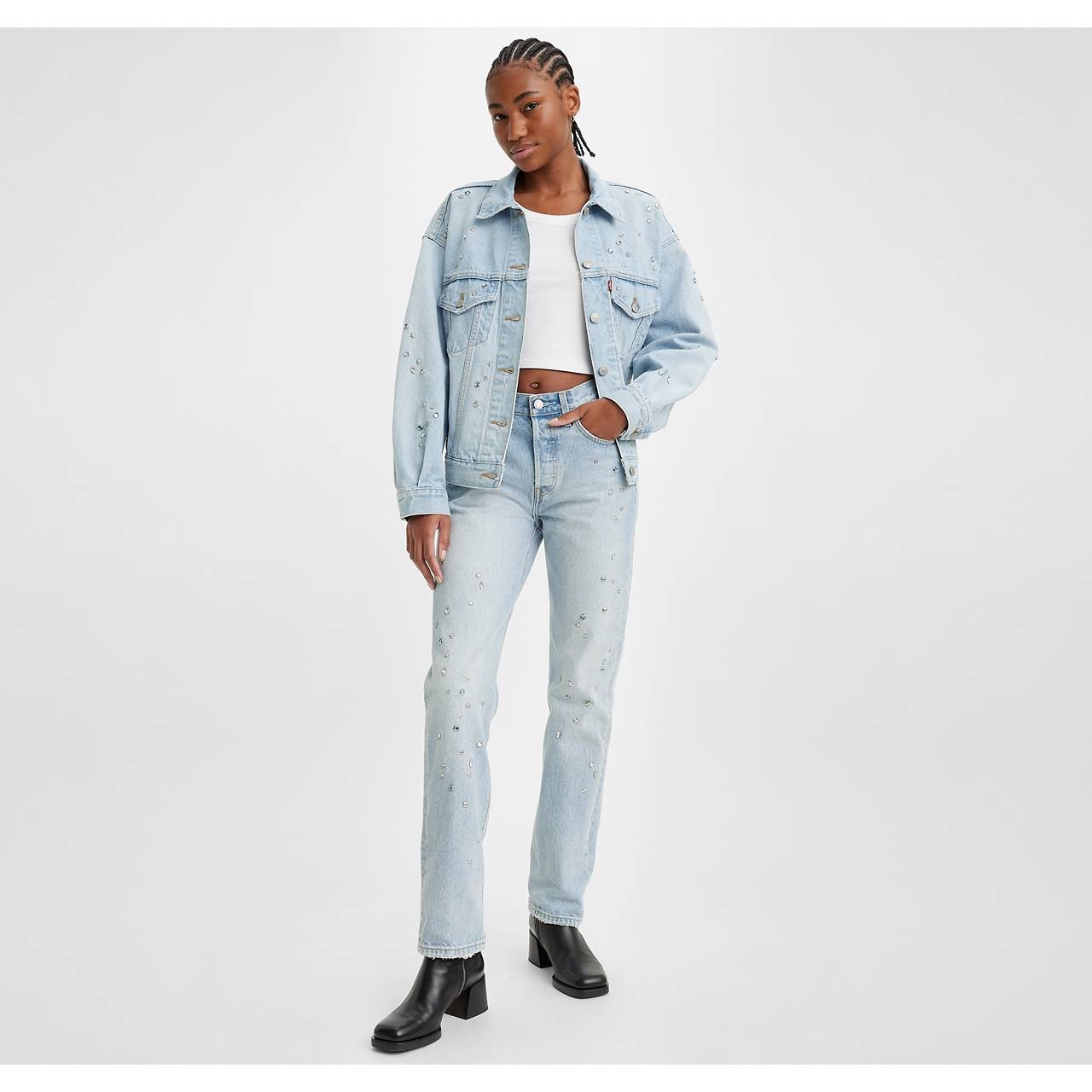 501® ORIGINAL FIT STUDDED WOMEN'S JEANS - 3