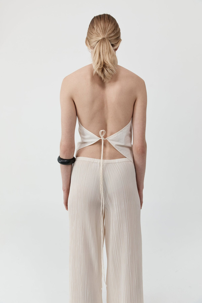 Cotton Tie Top - Birch 4