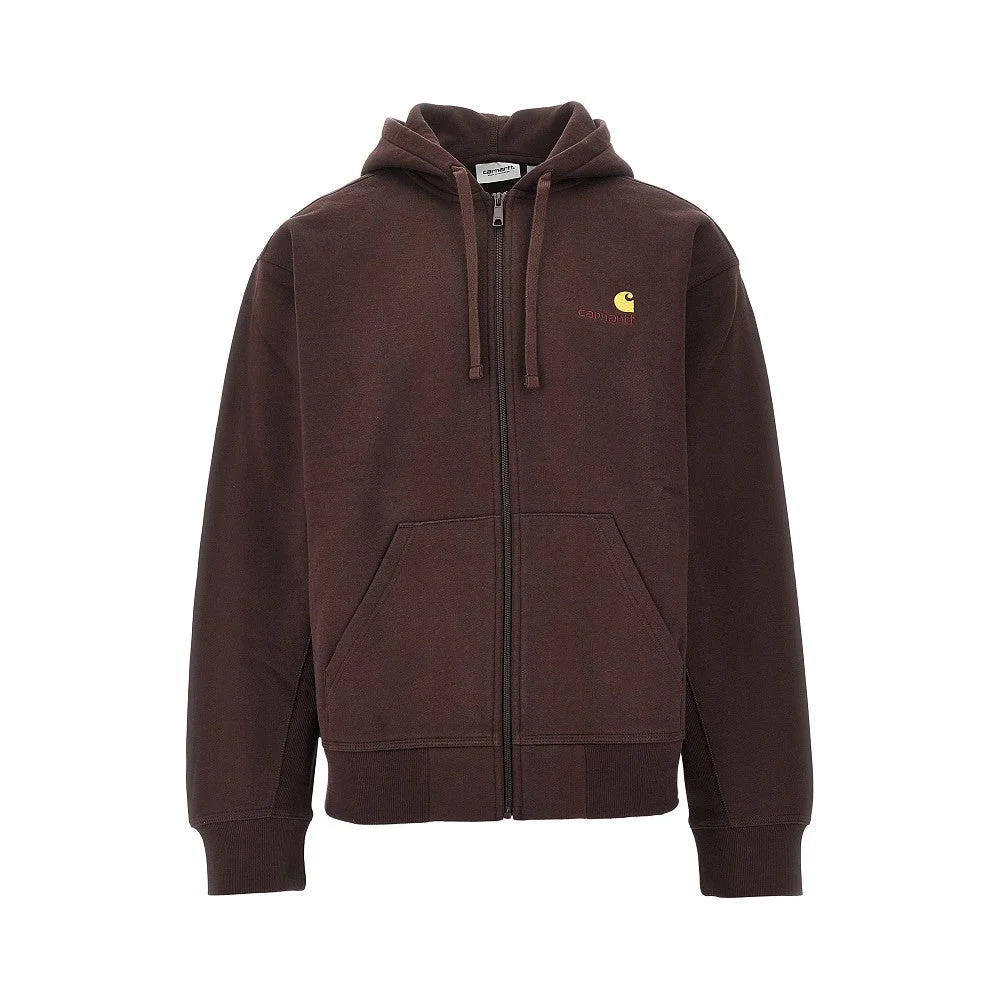 'AMERICAN SCRIPT' FULL-ZIP HOODIE - 1