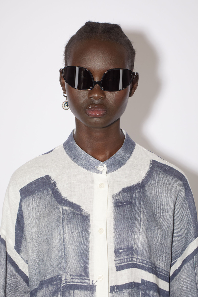 Acne Studios Eye earring - Silver outlook