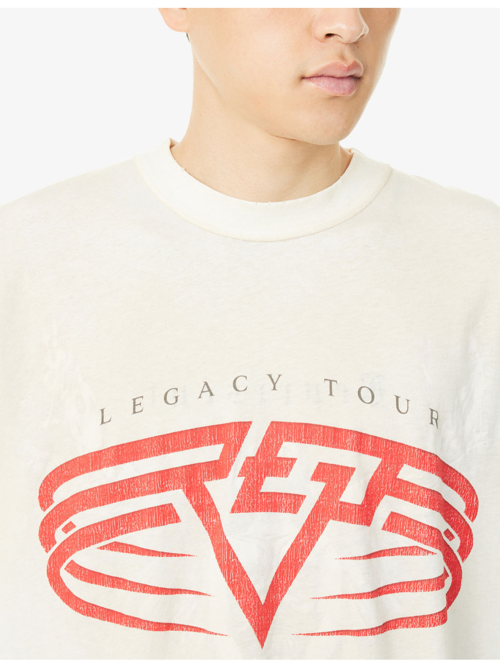 Legacy Tour Graphic-Print Reversible Cotton Blend T-Shirt - 5