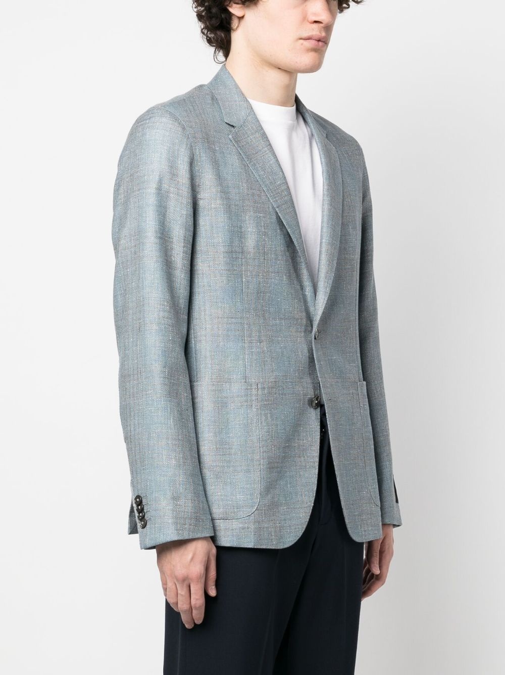 single-breasted blazer - 3