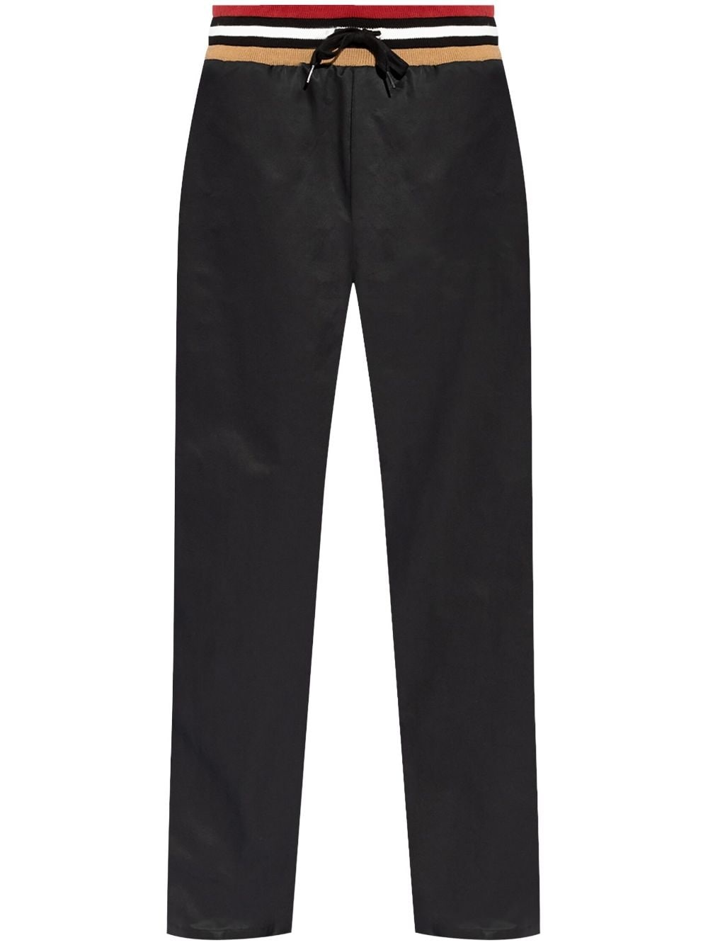 logo-patch track pants - 1