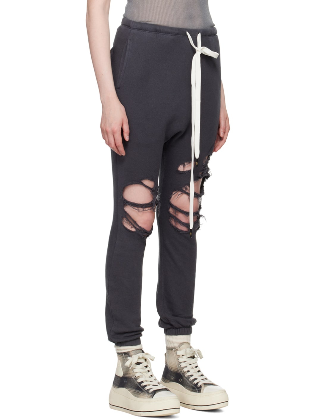 SSENSE Exclusive Black Lounge Pants - 2