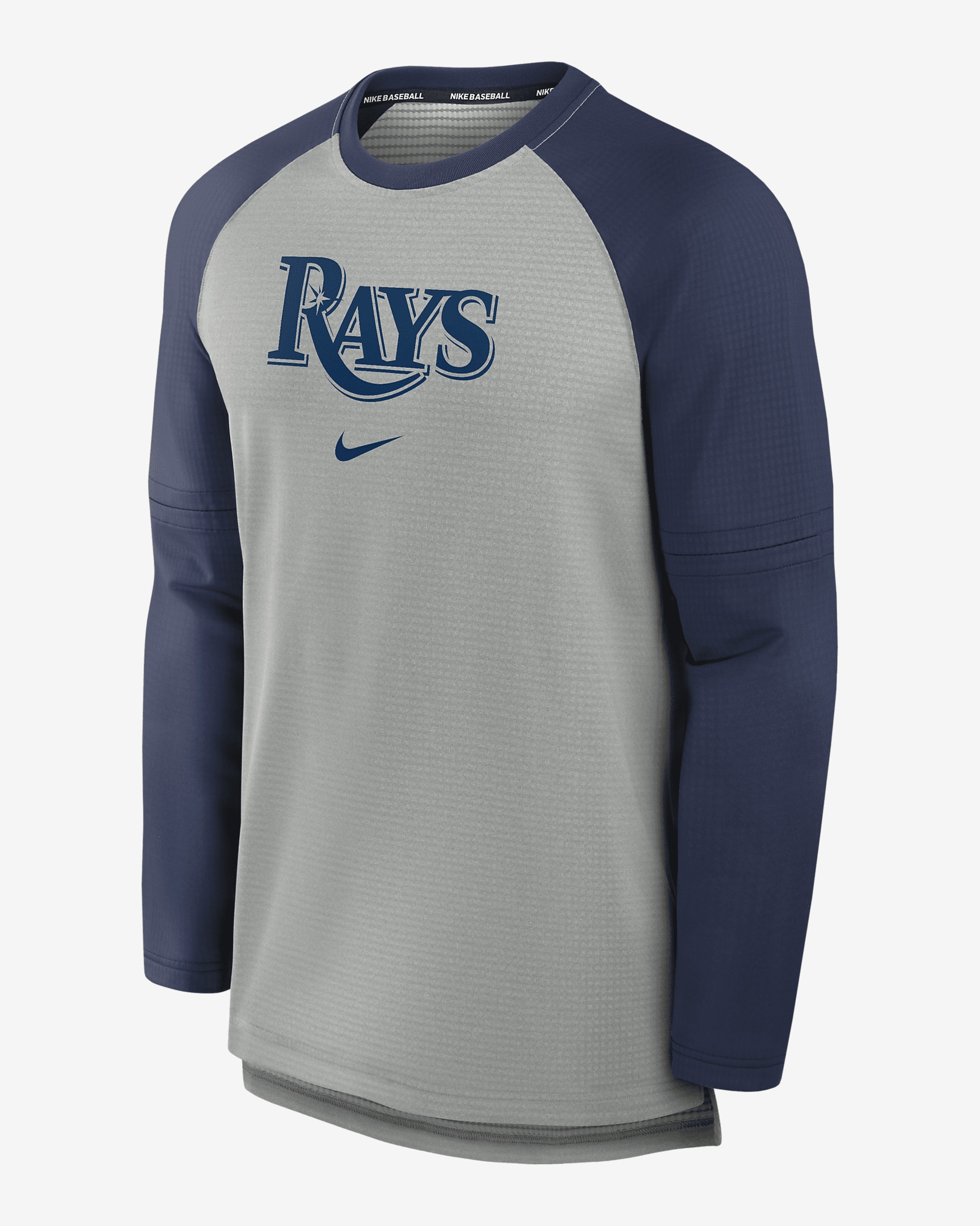 Tampa Bay Rays Authentic Collection Game Time Nike Men's Breathe MLB Long-Sleeve T-Shirt - 1