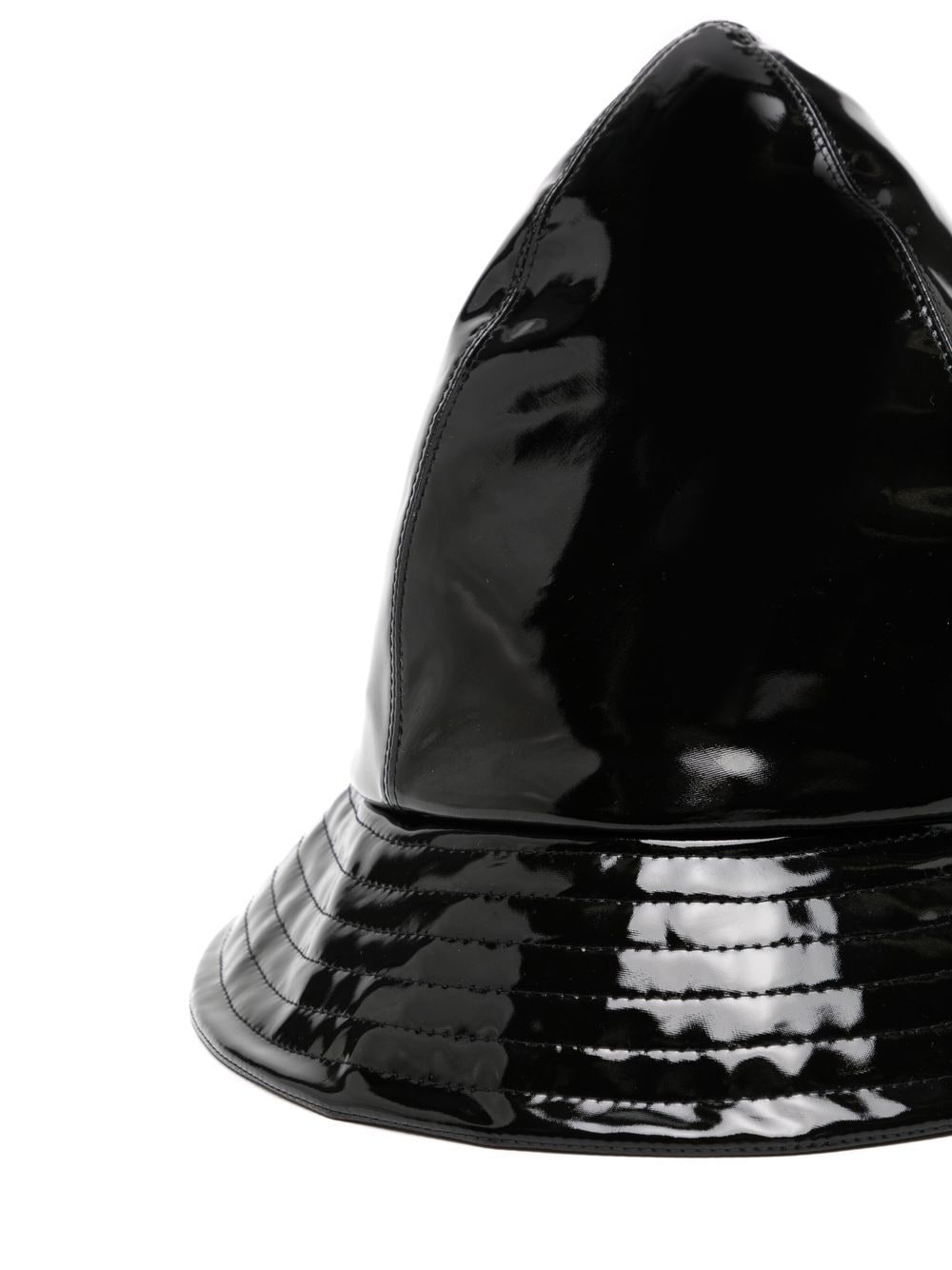 Reversible bucket hat in black - Raf Simons