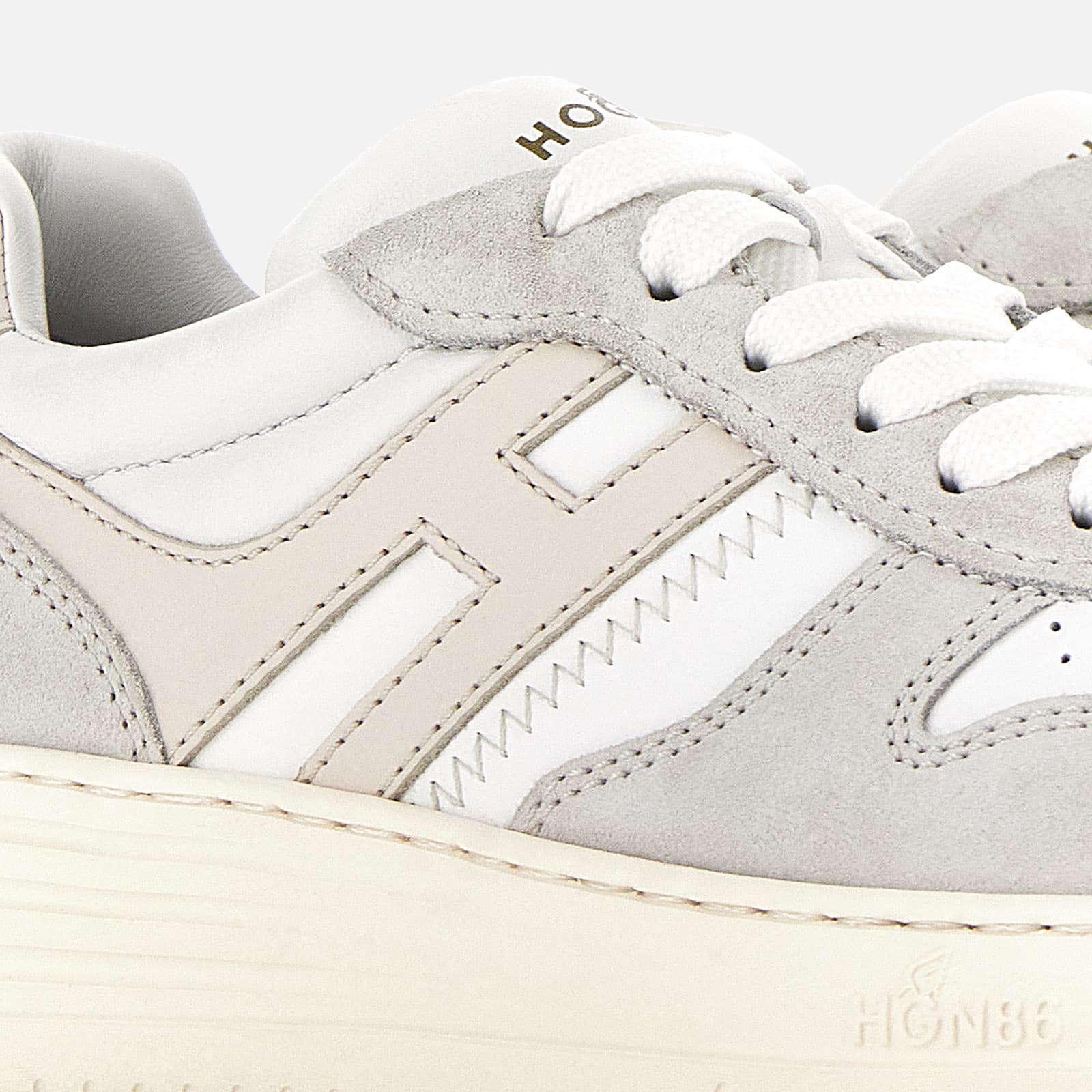 Sneakers Hogan H630 Silver Ivory - 6