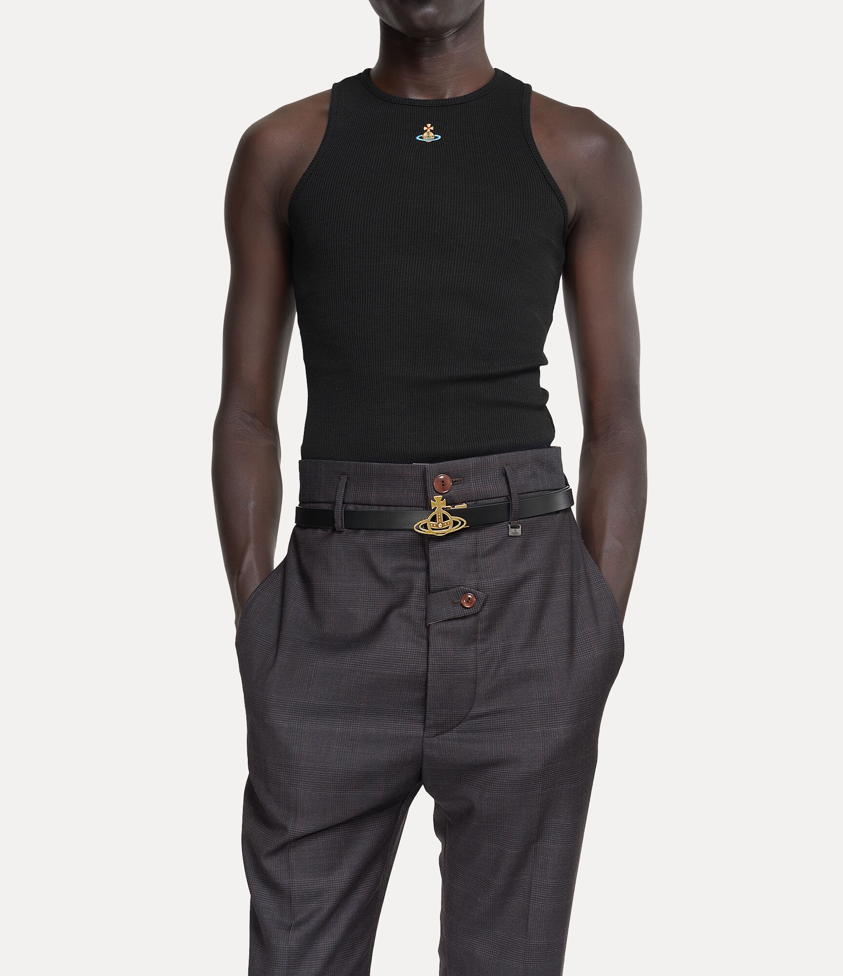 SMALL LINE ORB BUCKLE BELT - 2