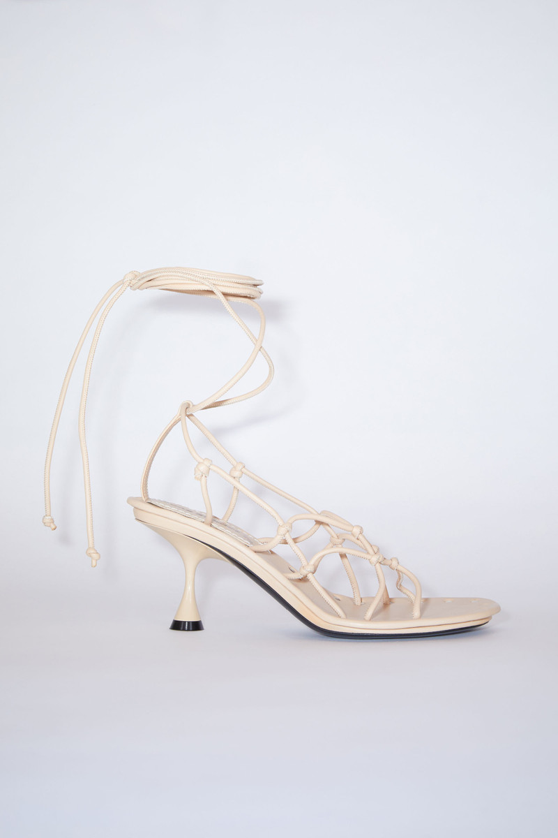 Strappy sandals - Cream beige 1