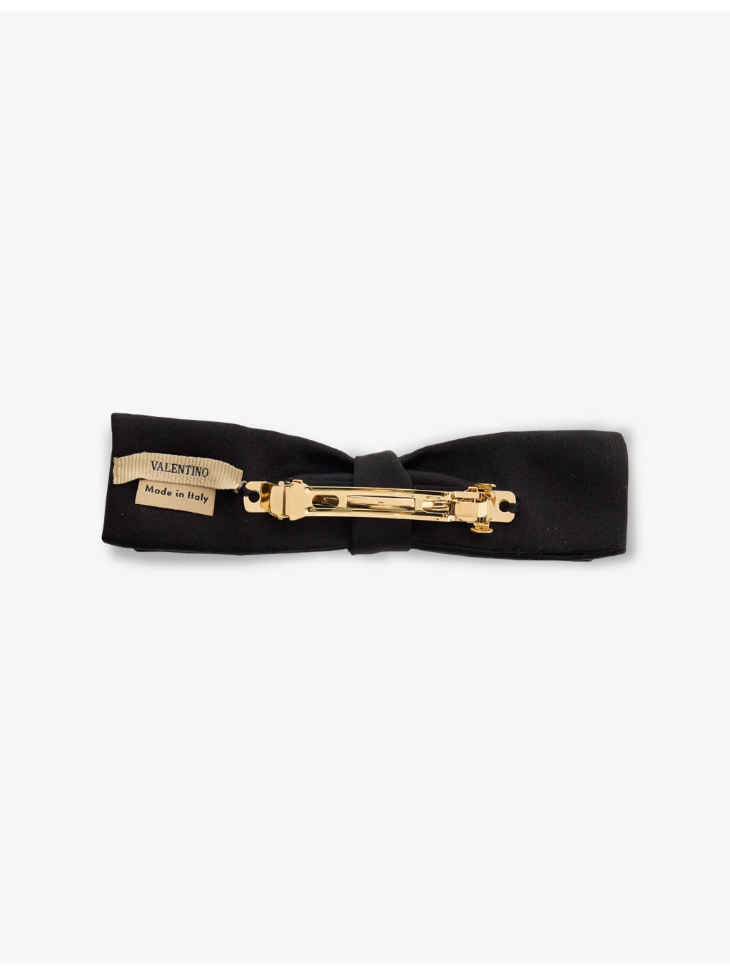 Bow Silk And Cotton Hair Clip - 3