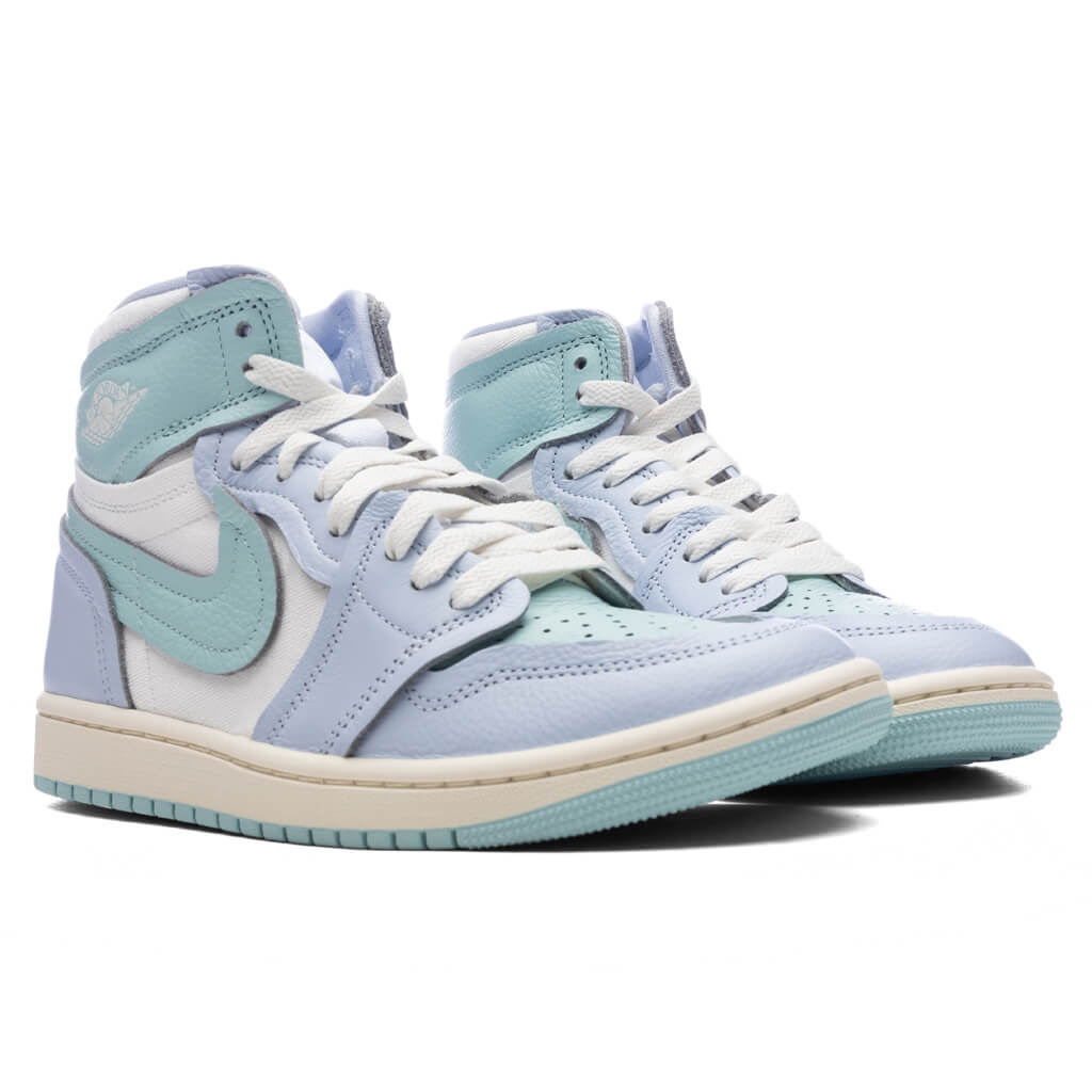 AIR JORDAN 1 HIGH MM WOMEN'S- HYDROGEN BLUE/SAIL/LIGHT DEW - 2