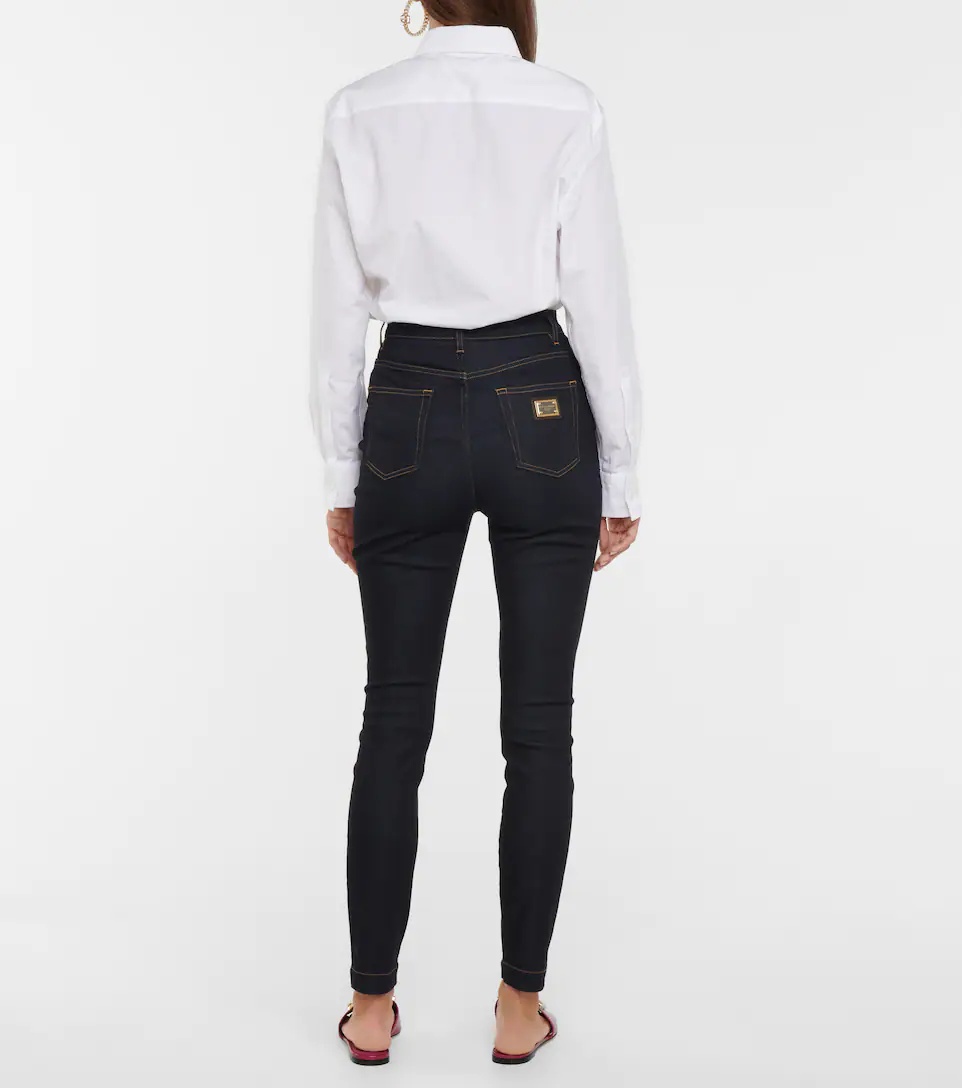 High-rise skinny jeans - 3