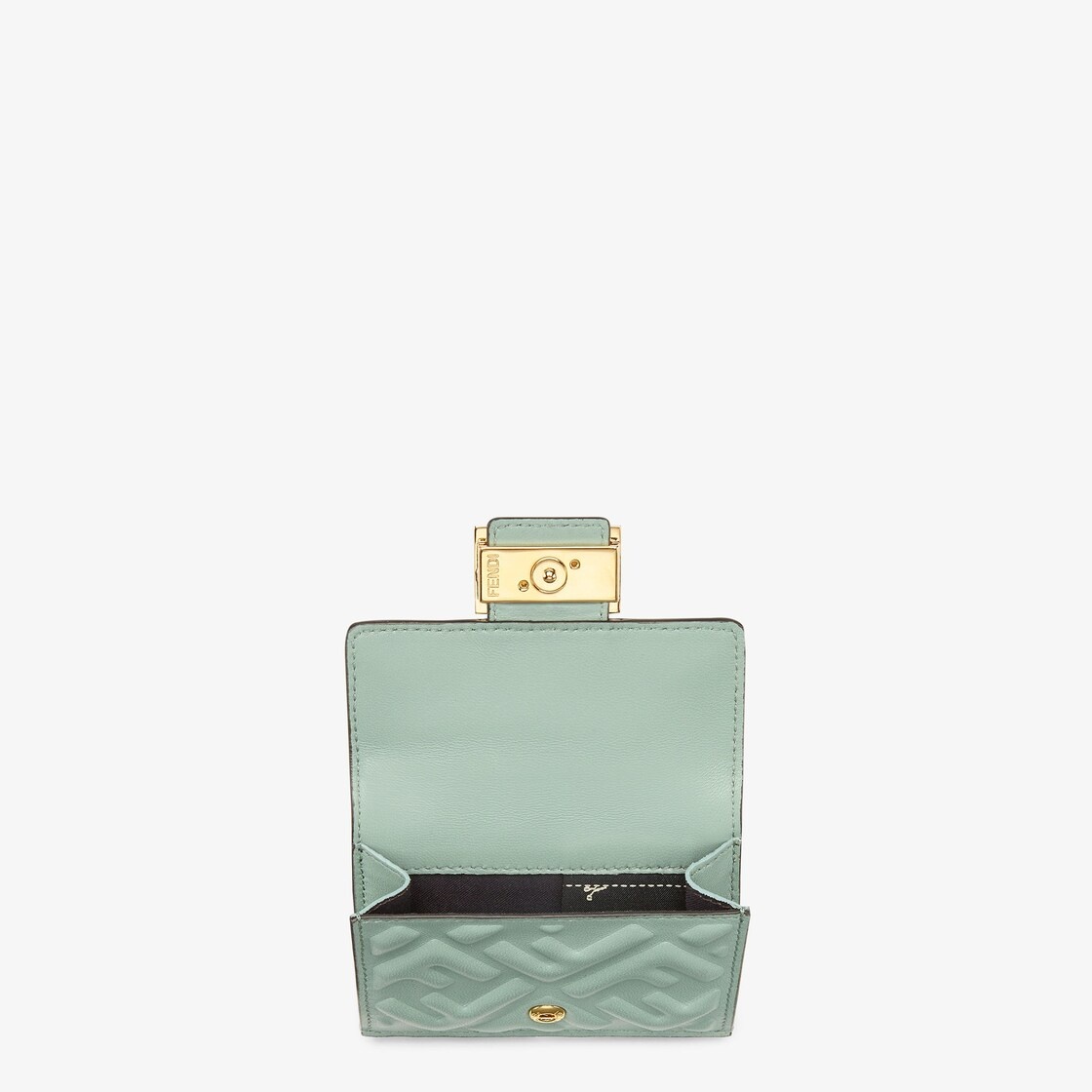 Compact, tri-fold Baguette wallet with large internal bill compartment, three concealed card holders - 3