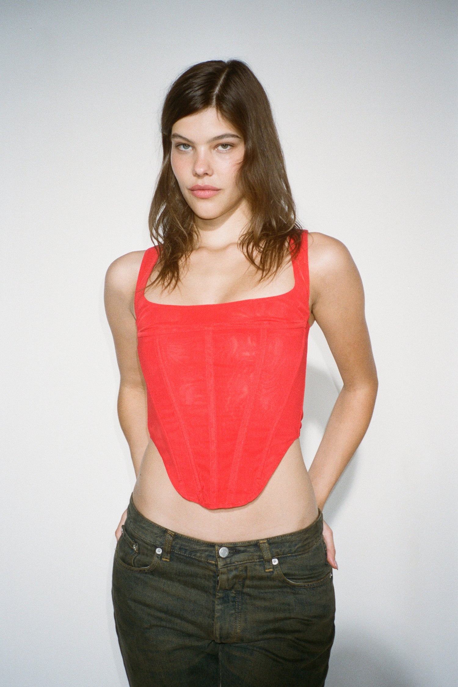 CAMPBELL CORSET - SCARLET - 4