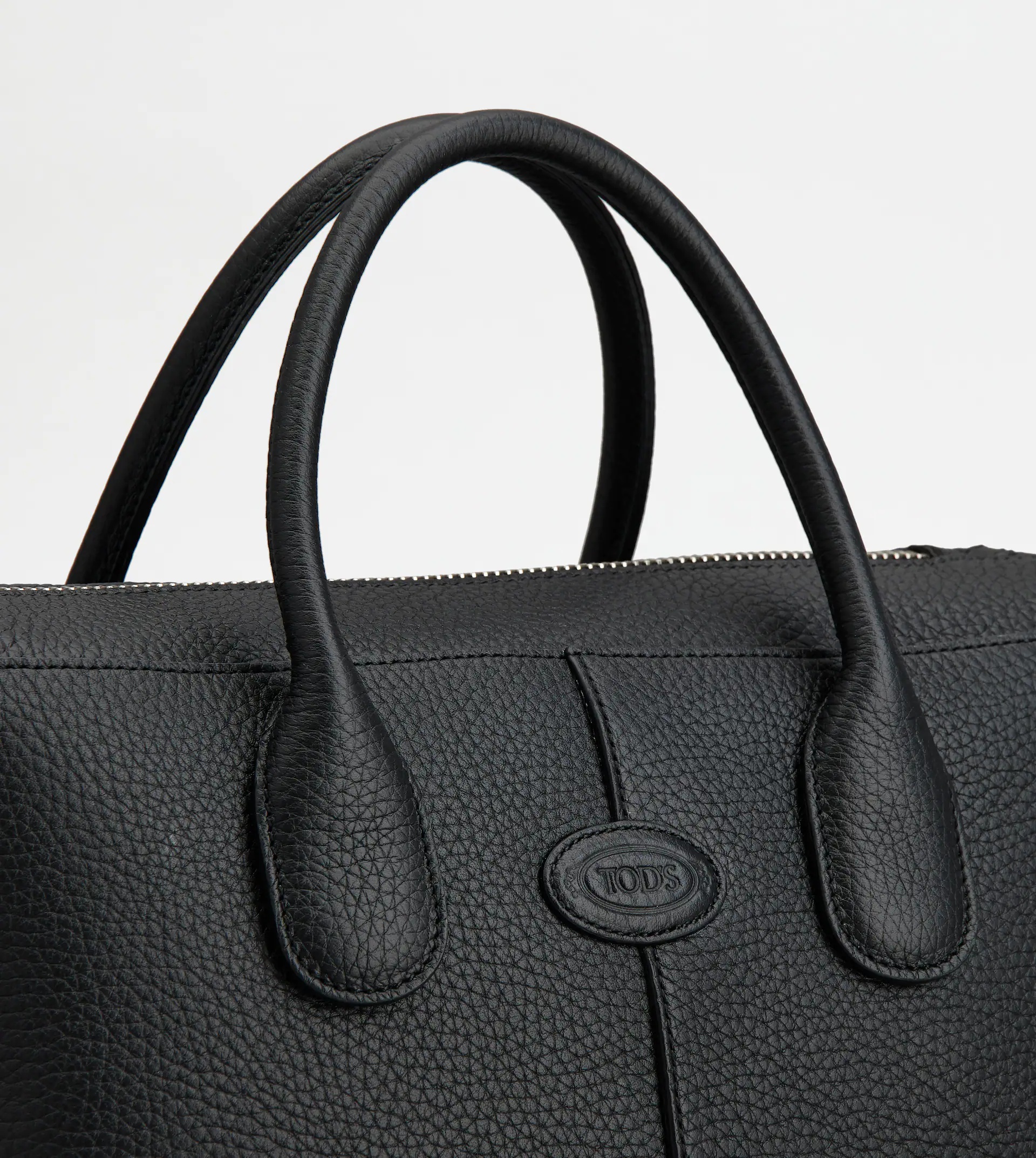 TOD'S DI BAG IN LEATHER SMALL - BLACK - 5