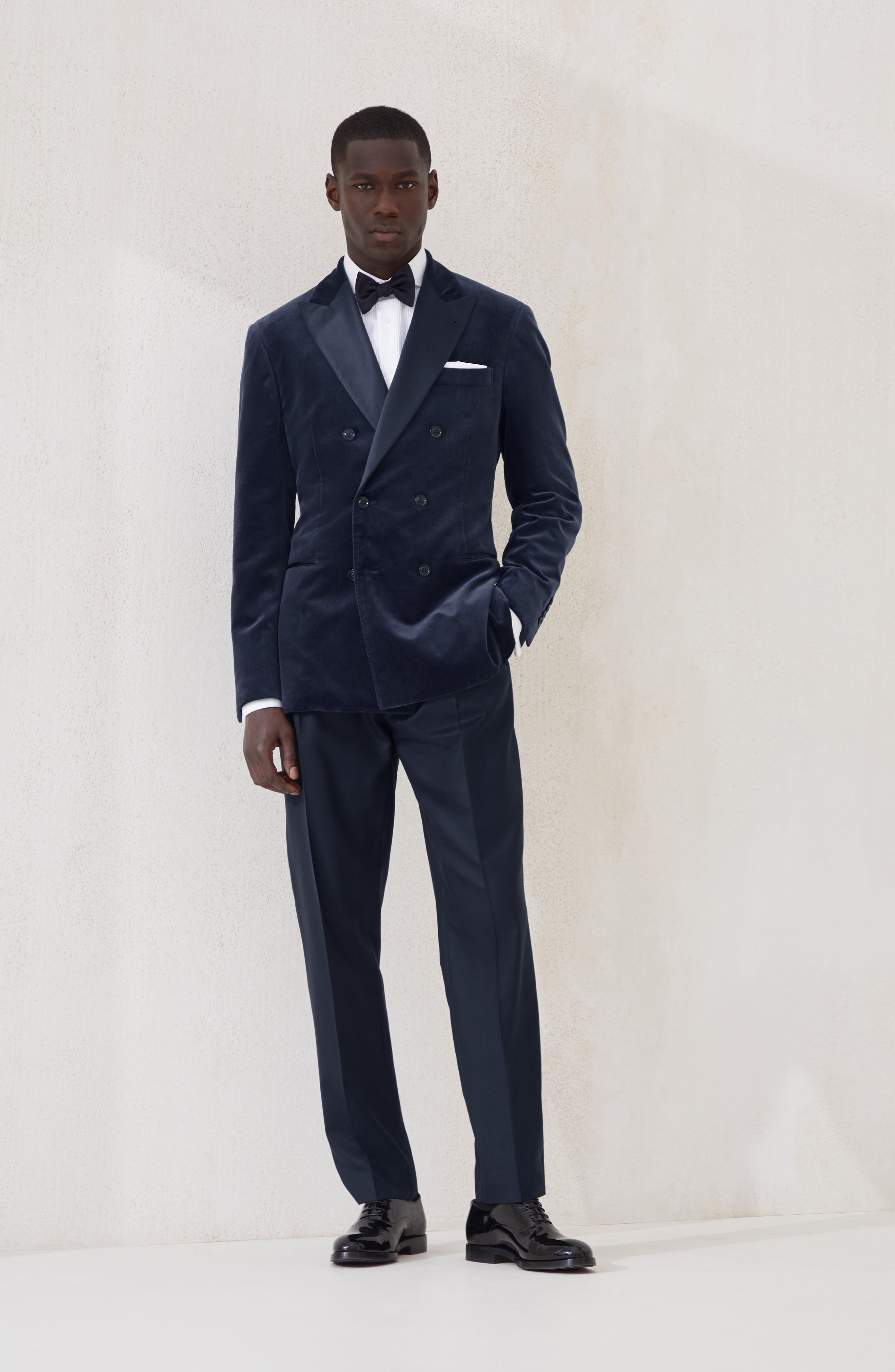 Brunello Cucinelli Tuxedo Jacket in Blue at Nordstrom - 6