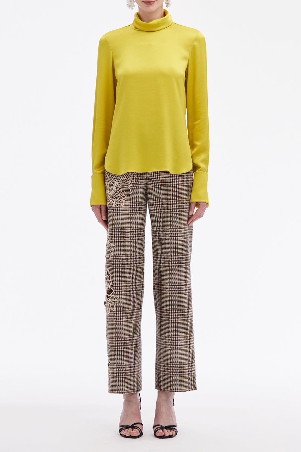 Mock Neck Blouse - 2