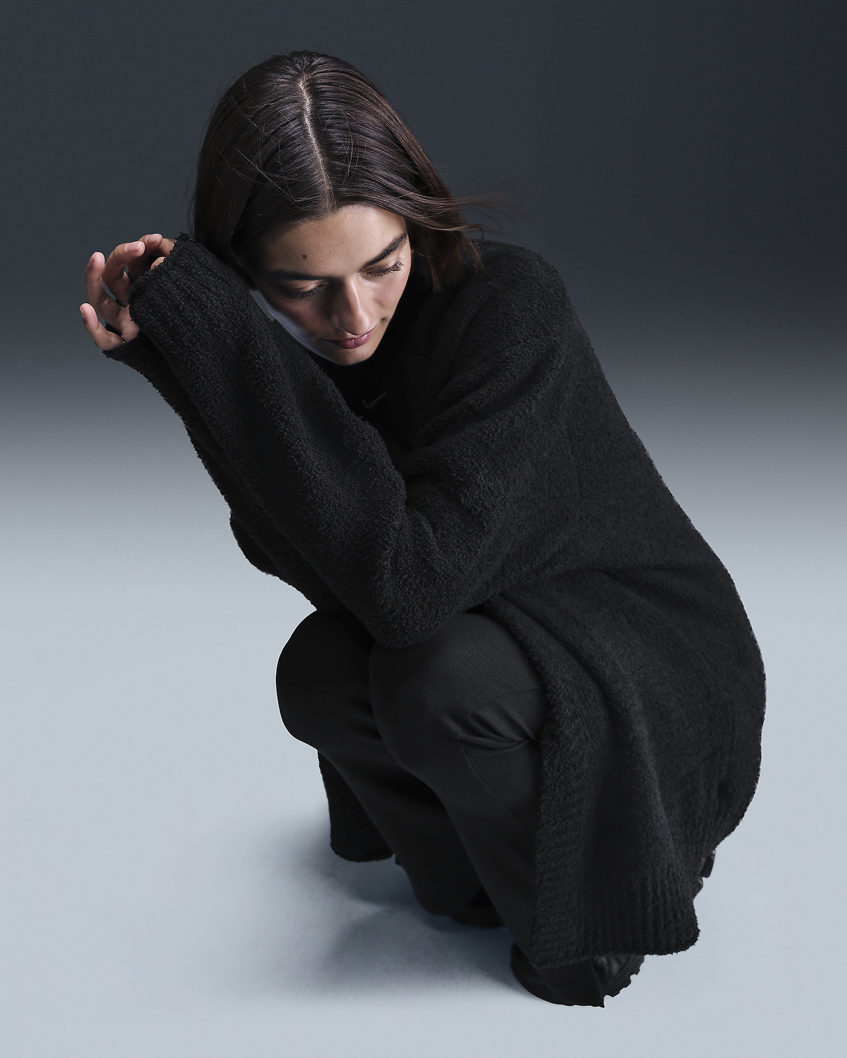 Nike Sportswear Phoenix Cozy Bouclé Women's Oversized Knit Cardigan - 2