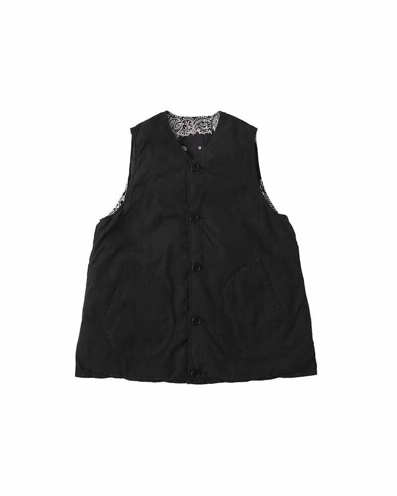 KORA DOWN VEST BLACK - 1