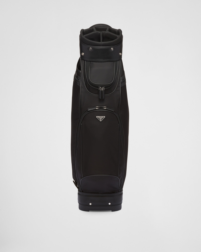 Re-Nylon and Saffiano golf bag 1