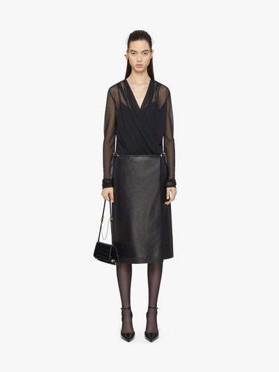 Givenchy DRAPED BLOUSE IN JERSEY outlook