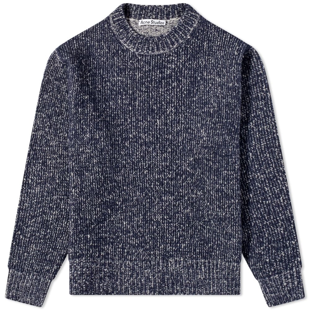 Acne Studios Kael Cash Mix Crew Knit - 1