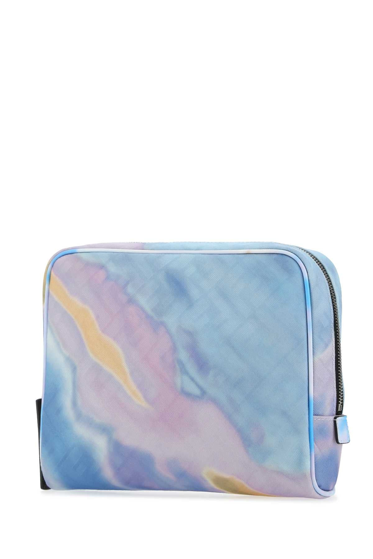 Fendi Men Printed Fabric Beauty Case - 2