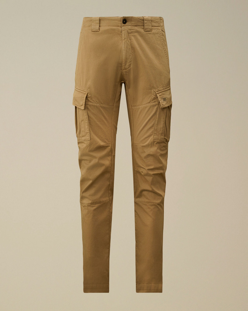 Stretch Sateen Ergonomic Logo Cargo Pants 1