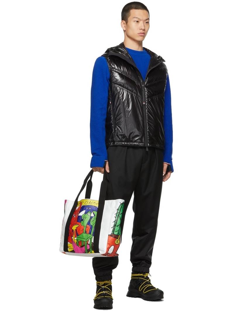 Moncler Grenoble chevron 퀼트 패딩 gilet outlook