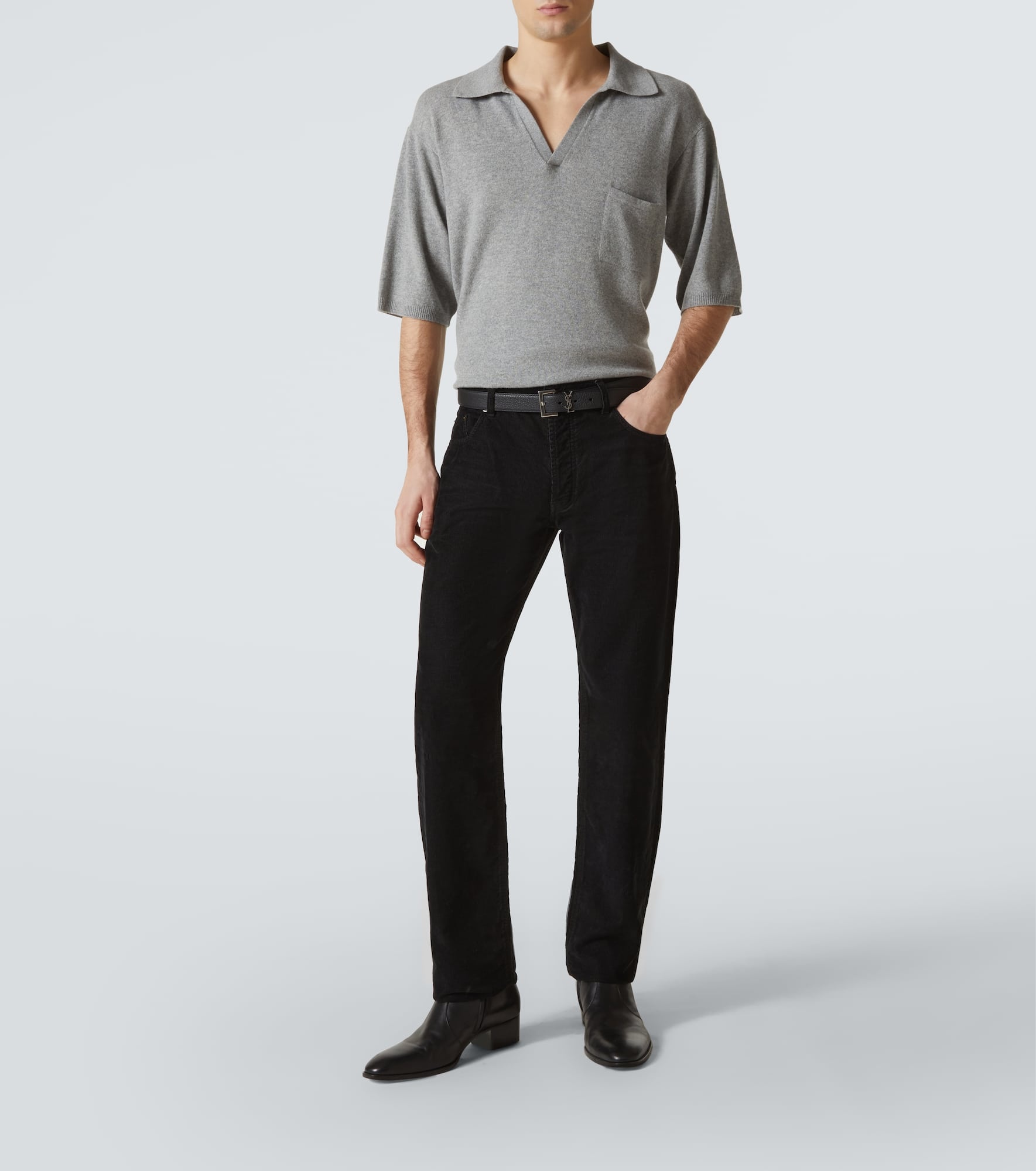 Wool polo shirt - 2