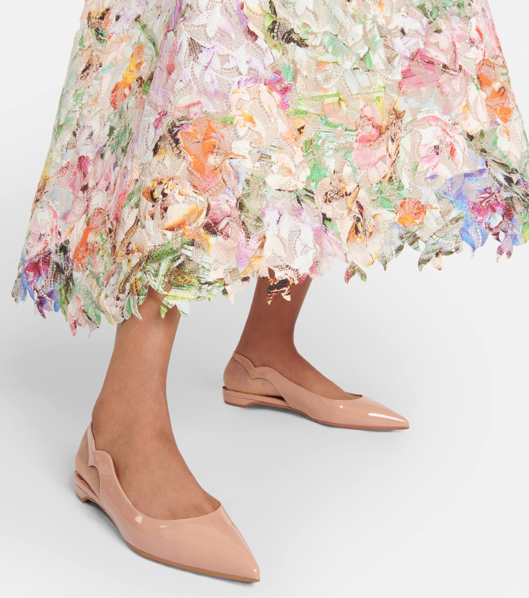 Patent leather ballet flats - 4