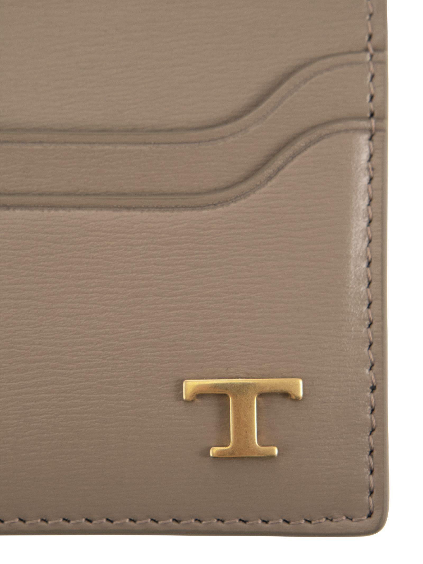 Tod's Men Leather Card Holder With Logo - 5