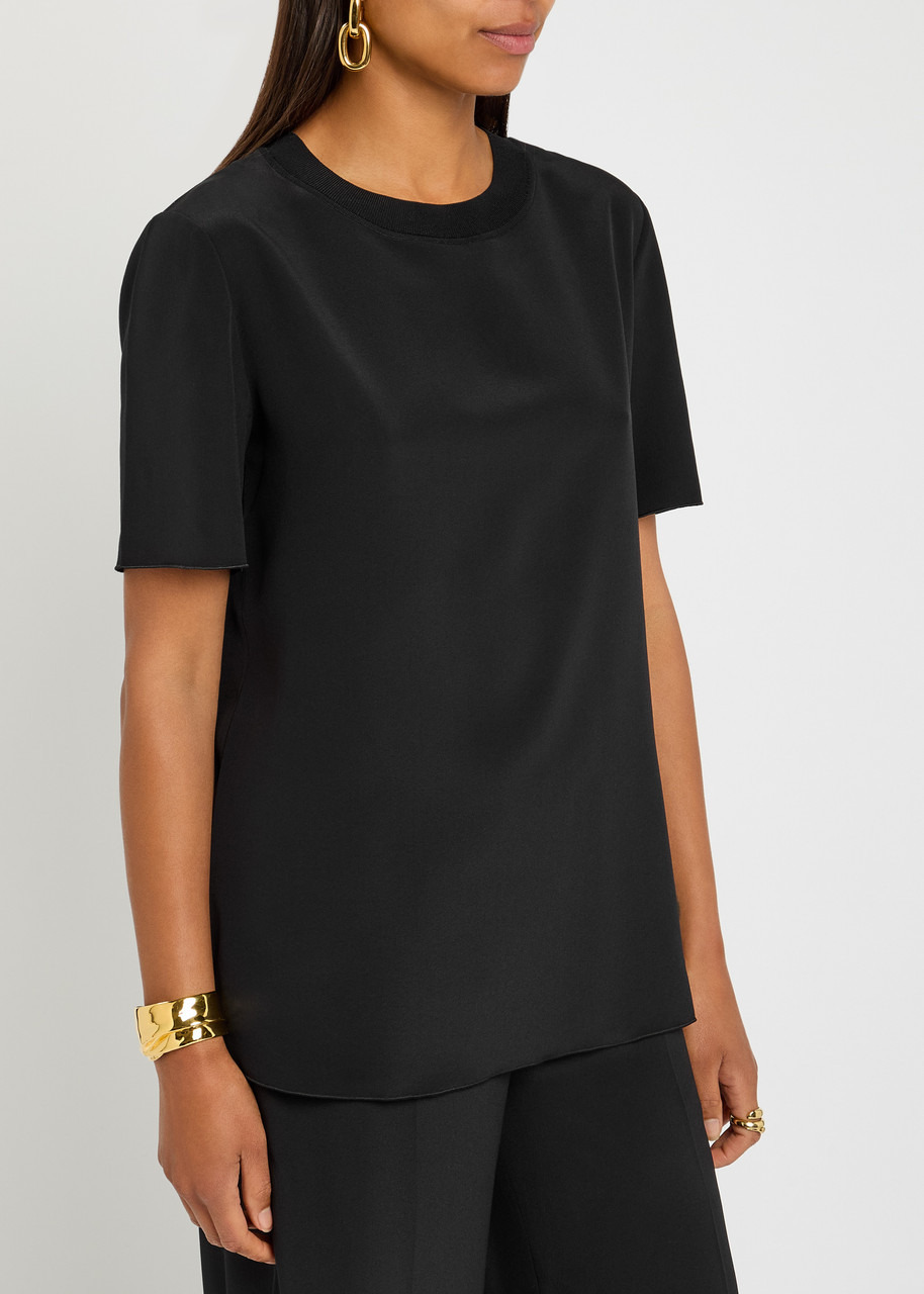 Joseph Rubin Silk-crepe T-shirt - 2