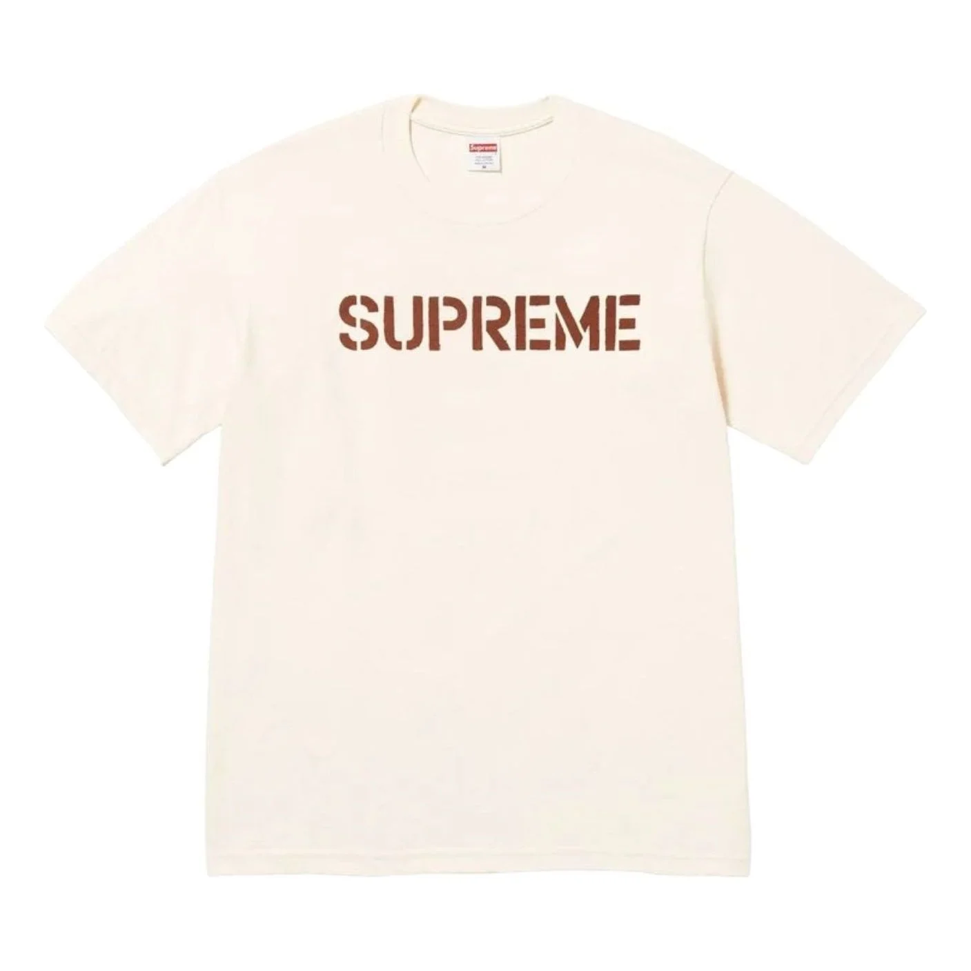 Supreme SS26 Hard T-Shirt 'Natural' SUP-SS26-164-NTL - 1