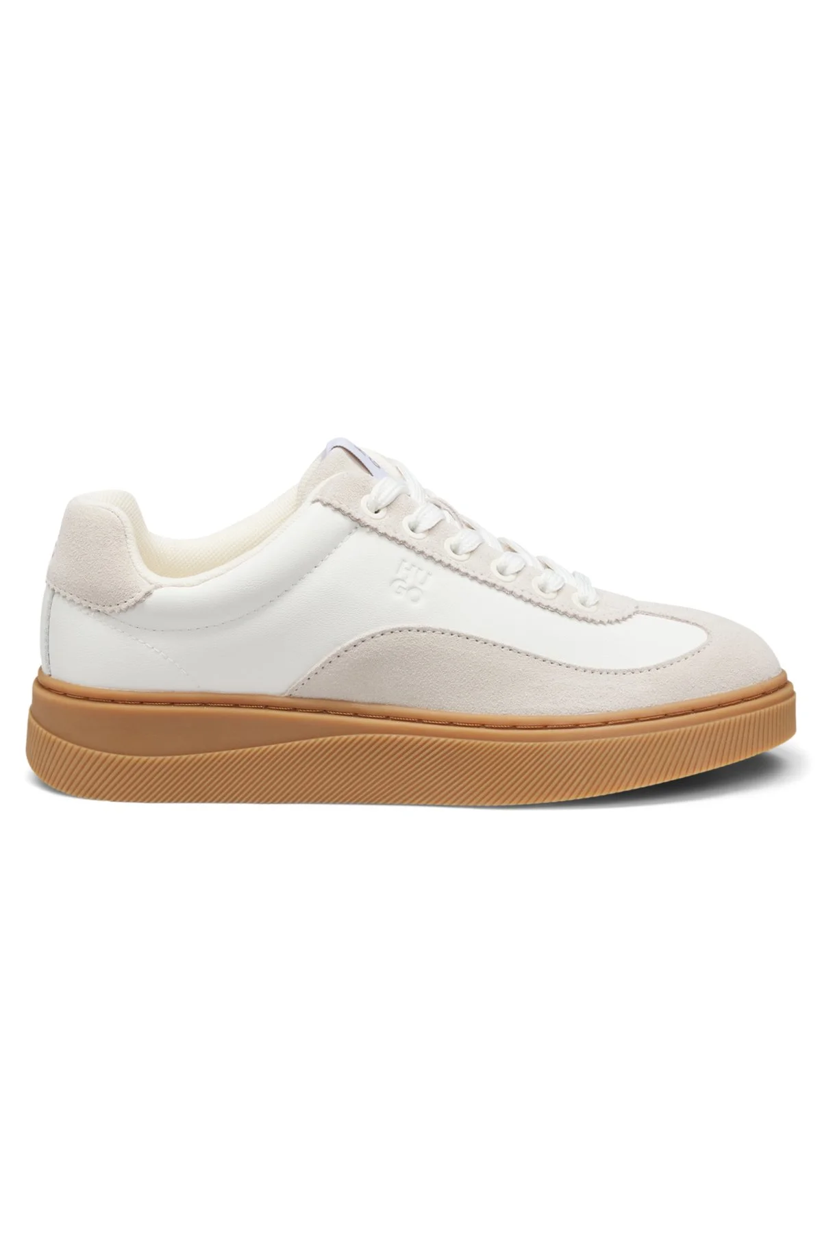 LOW-TOP SNEAKERS WITH SUEDE OVERLAYS - 1