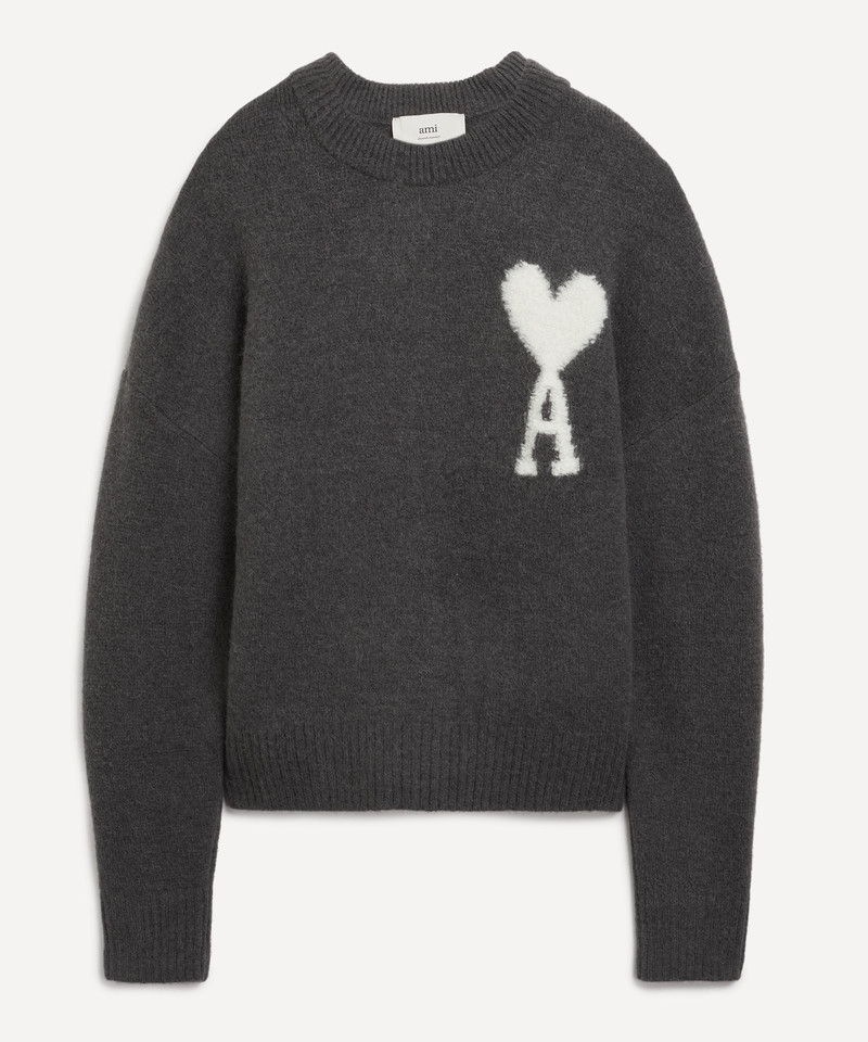오프 화이트 AMI DE COEUR CREW NECK 스위치 1