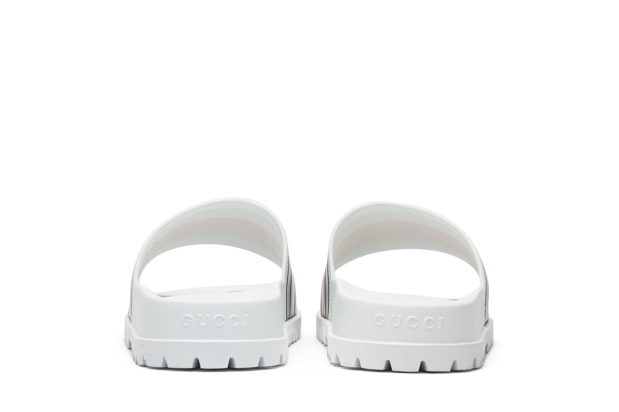 Gucci Web Slide 'White' - 6
