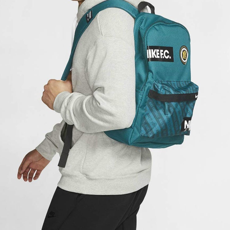 Nike FC Football Backpack 'Geode Teal Black White' BA6159-381 - 6