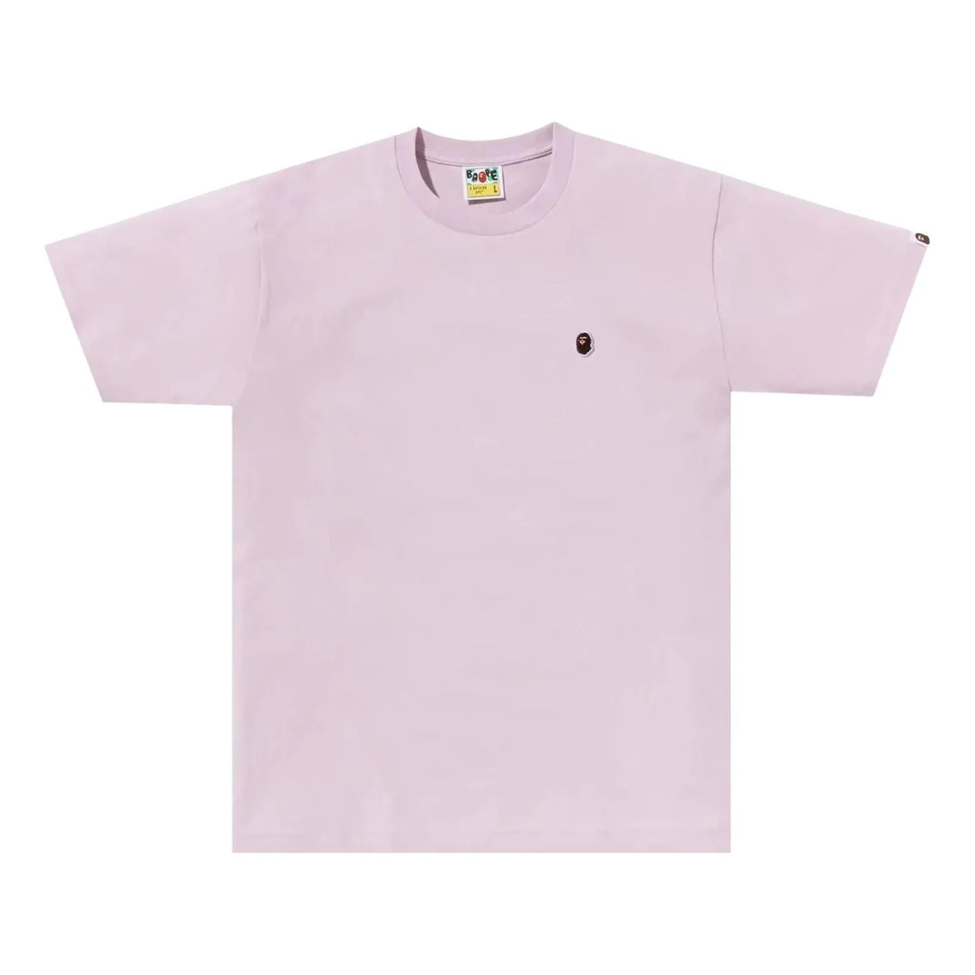 A Bathing Ape Ape Head One Point T-Shirt 'Purple' 1J30-110-004-PUR - 1